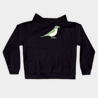 American Robin (Mint) Kids Hoodie